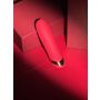 Wibrator szminkowy silikonowy czerwony B Series Cute USB 10 cm - 12