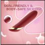 Wibrator szminkowy silikonowy czerwony B Series Cute USB 10 cm - 22