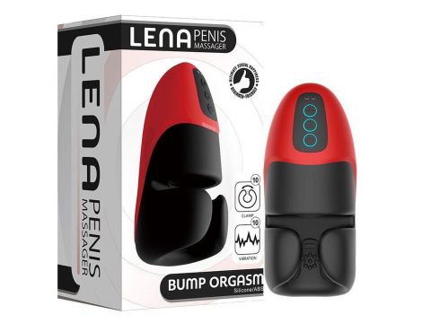 Masażer penisa Lena 10 wibracji 10 ruchów B Series Cute