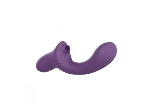 Wibrator ssący punktu G B Series Cute fioletowy USB - 14