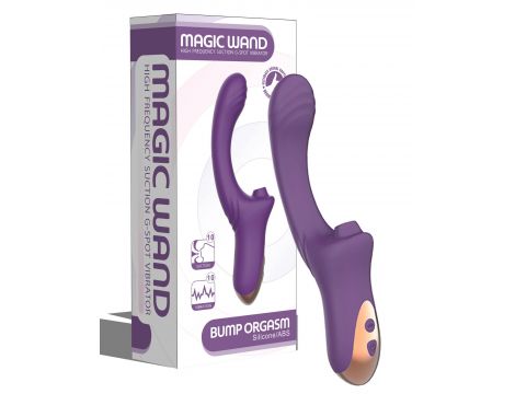 Wibrator ssący punktu G B Series Cute fioletowy USB - 11