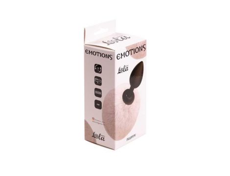 Anal Plug Emotions Fluffy White - 2