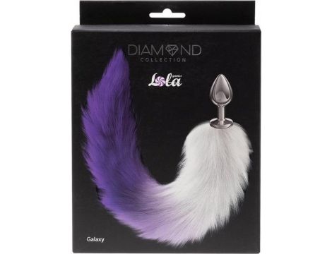 Anal Plug Diamond Galaxy Purple - 2