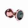 Korek analny Diamond Shine S Lola Games różowe złoto 7,2 cm - 2