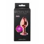 Plug-Butt Plug Diamond Amethyst Shine L Rose Gold - 3