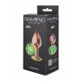 Plug-Butt Plug Diamond Emerald Shine S Rose Gold - 5