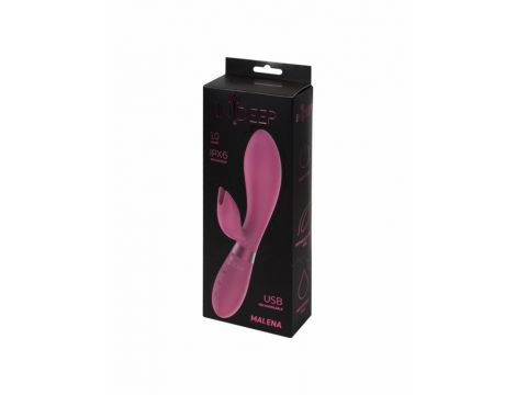 Wibrator-Rechargeable Vibrator Indeep Malena Magenta - 3