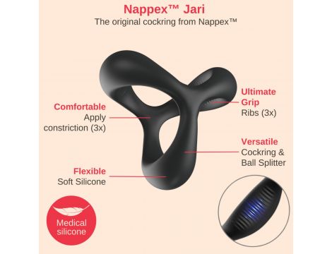 Cockring - Nappex™ Jari - Premium Cockrings (10 Languages) - 2
