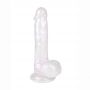 Dildo perłowe Pearl Mabe białe 20 cm - 3