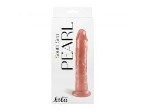 Dildo żelowe perłowe Pearl różowe 20 cm