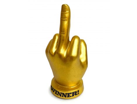 Golden F-U Finger Trophy - 3