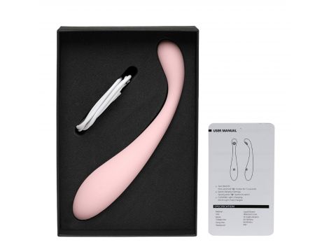 Wibrator punktu G silikonowy INTY Toys różowy USB - 4