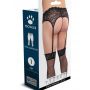 Koronkowy komplet pasów do pończoch Prowler large - 4