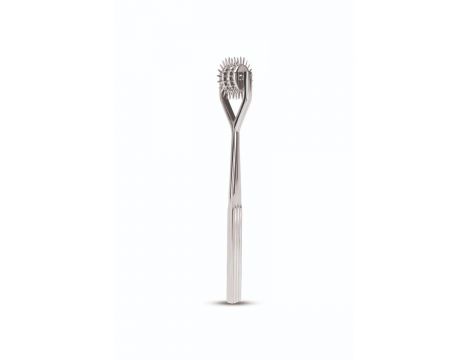 Potrójny pinwheel Prowler RED srebrny 17,5 cm