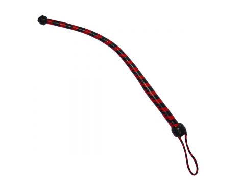 Bicz skórzany Prowler RED Hunter Whip czarno czerwony