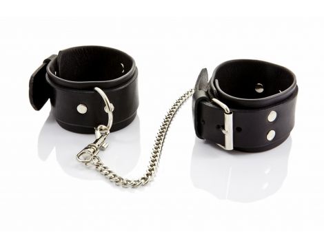 Kajdanki męskie Whips Collection soft 4 cm 25 cm - 2