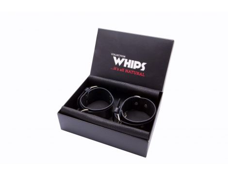 Kajdanki męskie Whips Collection soft 4 cm 25 cm - 3