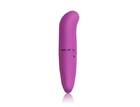 Wibrator mini do punktu G B Series Power różowy 12 cm AA - 2