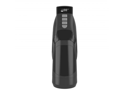 Masturbator z wibracją i ssaniem B Series Power USB 26,5 cm - 2