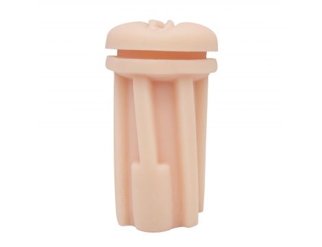Masturbator z wibracją i ssaniem B Series Power USB 26,5 cm - 9