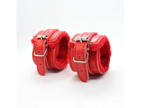 Zestaw bondage Fetish B Series czerwony 8 elementów - 6