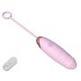 Vibrating Silicone Love EGG USB 7 vibration and thrust functions / Remote control Pink - 4