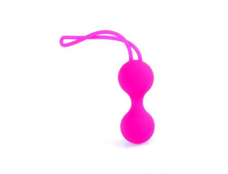 Kulki-Silicone Kegal Balls Set - Pink - 6