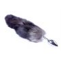 Korek analny z lisim ogonem B Series HeavyFun czarny XXL - 8