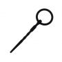 Silikonowy penis plug z kanałem B Series HeavyFun 13,5 cm - 5