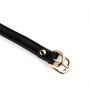 Knebel kulkowy silikonowy 4 cm regulowany czarny HeavyFun - 3
