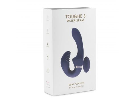 Wibrator dual punktu G B Series TOUGHE 3 silikonowy z pilotem - 8