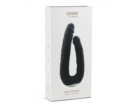 Wibrator podwójny silikonowy LENRD Dual Pleasure B Series USB - 10