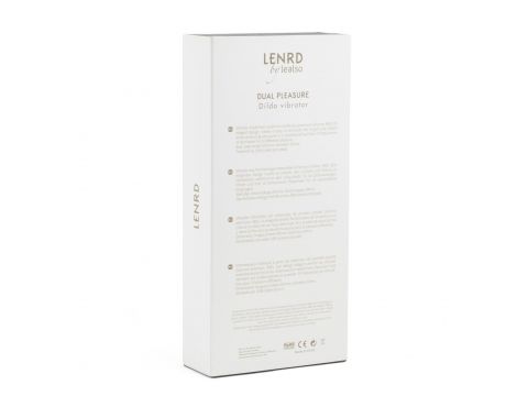 Wibrator podwójny silikonowy LENRD Dual Pleasure B Series USB - 8