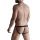 Jockstrap męski Regnes Fetish Planet z metalowym kółkiem czarny S/M