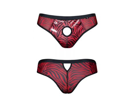 Majtki brazyliany z otworem - XL - 4