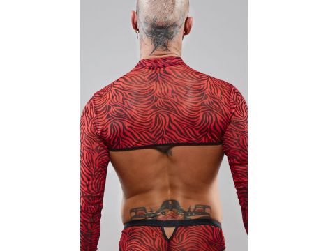 Majtki brazyliany z otworem - XXL - 3