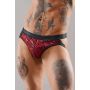 Majtki jockstrap tiulowe Regnes Fetish Planet zebra L - 5