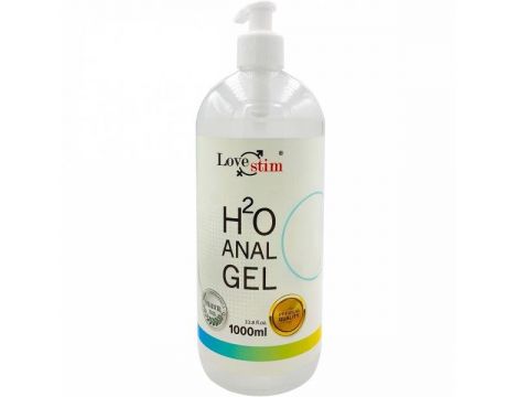 Żel analny LoveStim H2O na bazie wody 1000 ml - 2