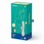 Wibrator króliczek Satisfyer Mono Flex różowy z aplikacją - 5