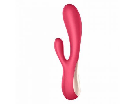 Wibrator króliczek Satisfyer Mono Flex czerwony z aplikacją - 3