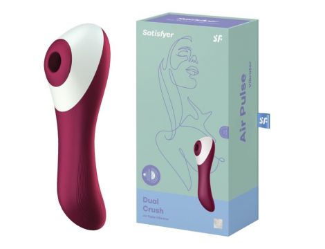 Stymulator fal ciśnienia Satisfyer Dual Crush silikonowy USB - 3