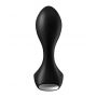 Wibrator analny silikonowy Satisfyer Backdoor Lover czarny 11 cm USB - 4