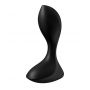Wibrator analny silikonowy Satisfyer Backdoor Lover czarny 11 cm USB - 3