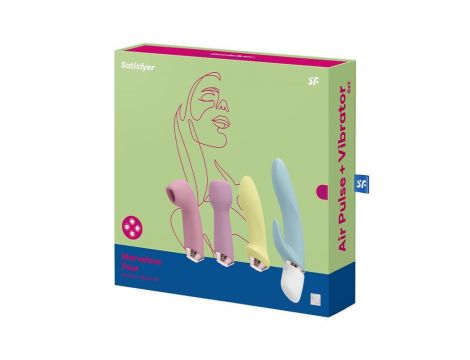 Zestaw Satisfyer Marvelous Four 4 głowice silikonowe USB - 3