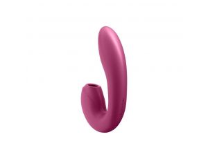 Stymulator Satisfyer Sunray Berry z aplikacją USB