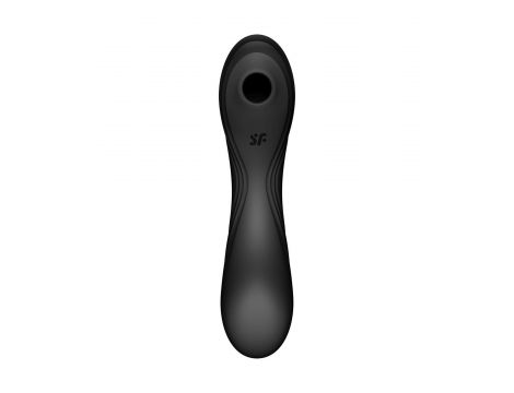 Wibrator Satisfyer Curvy Trinity 4 czarny silikonowy 17cm wodoodporny - 2