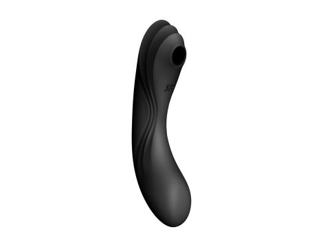 Wibrator Satisfyer Curvy Trinity 4 czarny silikonowy 17cm wodoodporny - 3