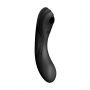 Wibrator Satisfyer Curvy Trinity 4 czarny silikonowy 17cm wodoodporny - 4