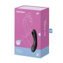 Wibrator Satisfyer Curvy Trinity 4 czarny silikonowy 17cm wodoodporny - 8