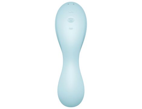 Stymulator łechtaczki Satisfyer Curvy Trinity 5 niebieski silikonowy - 4